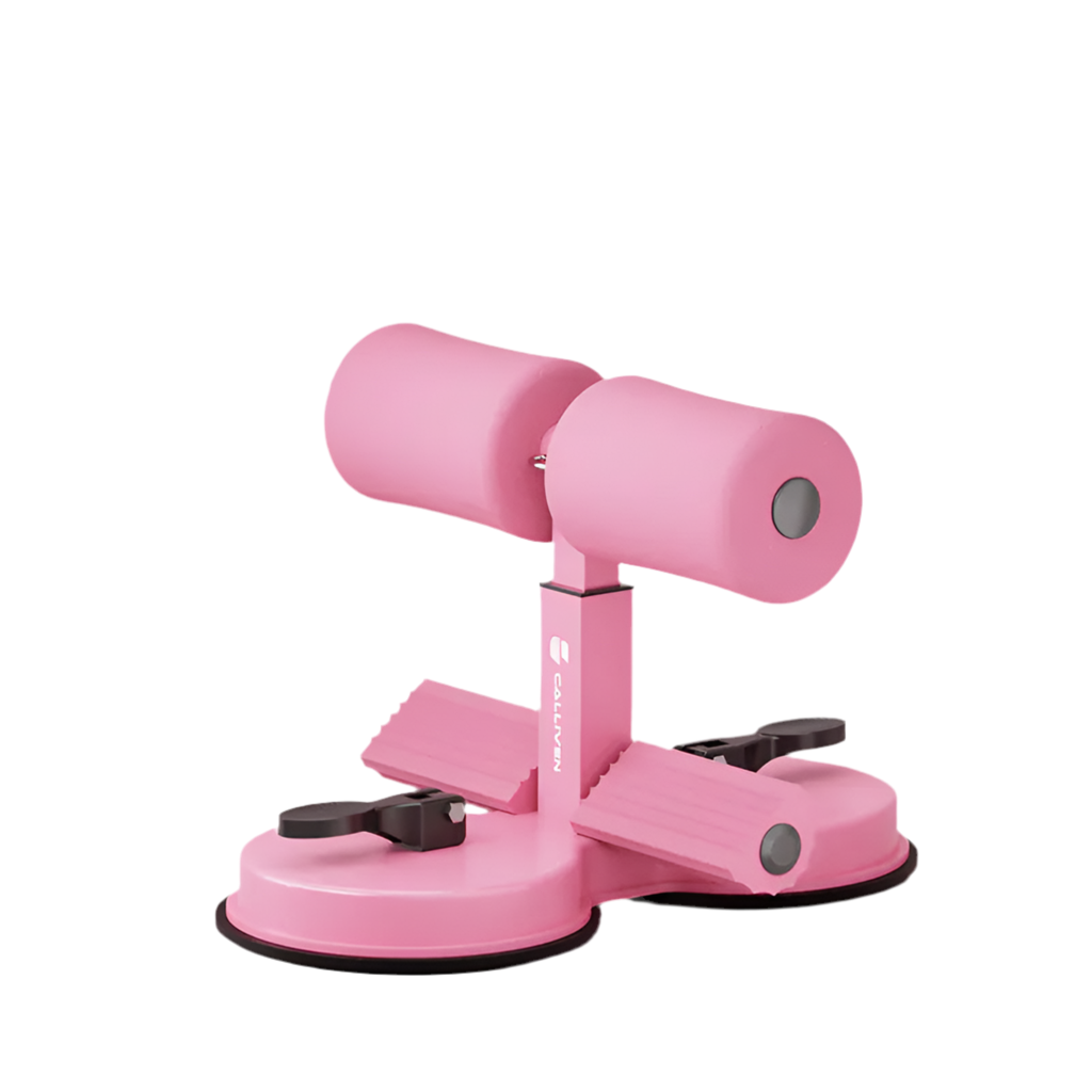 Sit-Up Assistant for Home Fitness with Suction Fixation