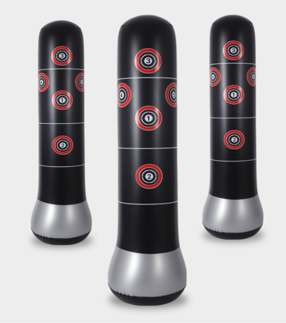 Inflatable Stand-Up Punching Bag for Stress Relief