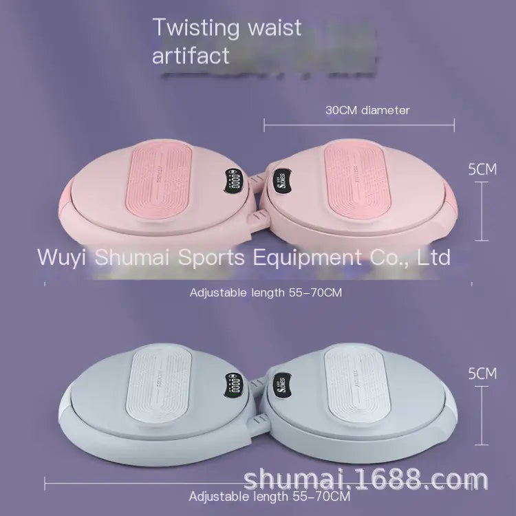 Disco de ejercicio inteligente para torcer la cintura y fitness para uso doméstico