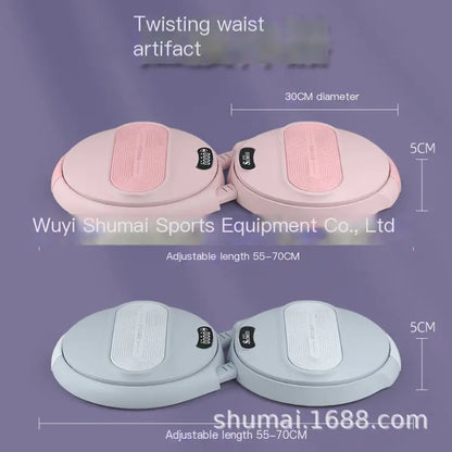 Disco de ejercicio inteligente para torcer la cintura y fitness para uso doméstico